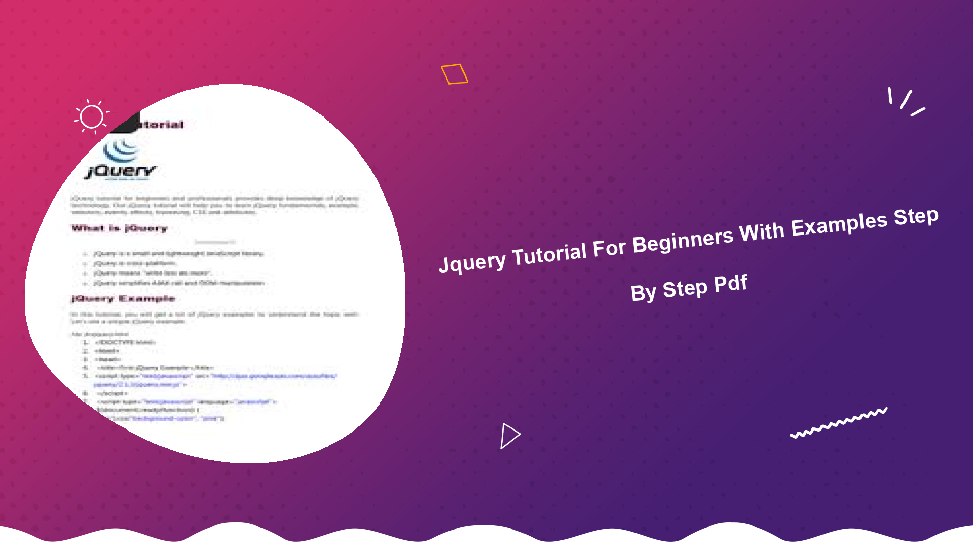 jquery-tutorial-for-beginners-with-examples-step-by-step-pdf